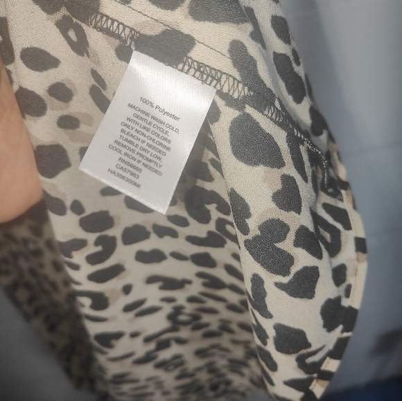 NWT $59 Halogen Leopard Print Dress - Picture 12 of 13